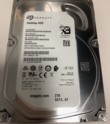 希捷机械硬盘，2TB，个人惠普暗影精灵主机...