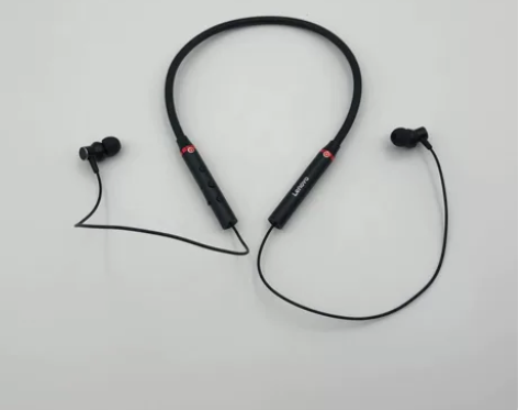 联想 HE05X 黑色 颈戴入耳蓝牙耳机 ...