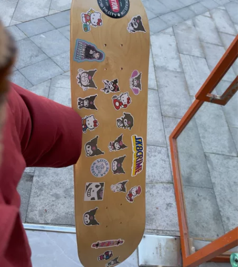 清仓滑板8.0尺寸diy原木色板面，dbh...