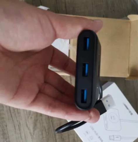 出绿联 USB3.0分线器 高速拓展4口H...