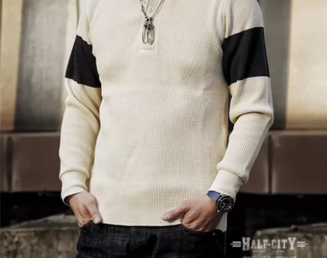 全新Double Helix重磅华夫格长袖...