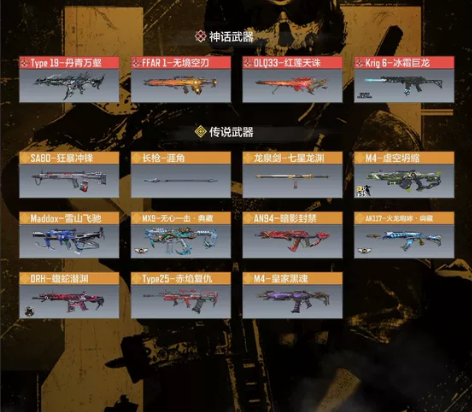 使命召唤手游出租安q 四把五级神话想11把...