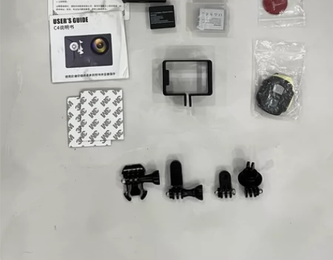 山狗C4，箱说齐全，防水壳，防水壳面板，3...