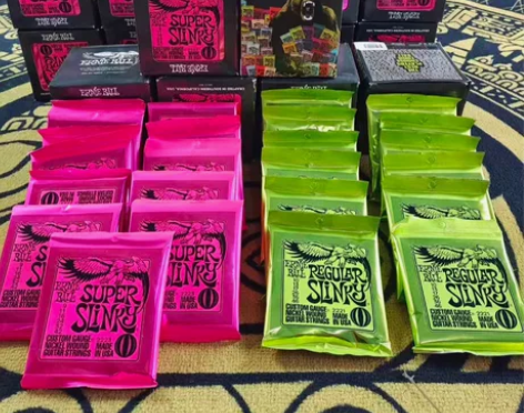 琴店搬了EB电吉他弦Ernie Ball ...