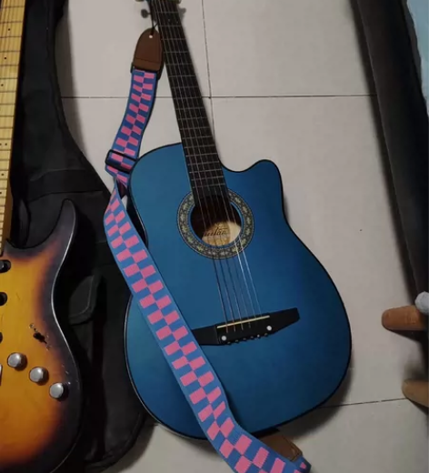 吉他木吉他民谣吉他初级吉他，吉他背带民谣琴...