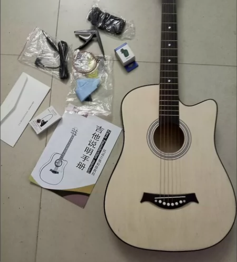 转让40寸吉他！毕业了，没心思弹了原价10...
