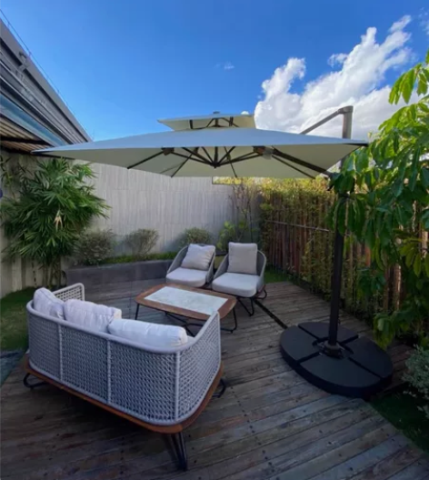 遮阳伞户外庭院伞3米超大遮阳伞铝合金罗马伞...