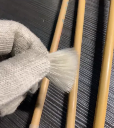 长锋羊毫 纯羊毫无尼龙！ 口径0.8 出锋...