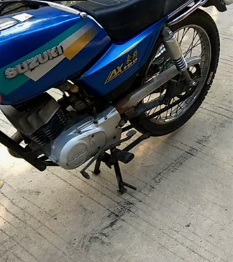 豪爵AX100正常使用痕迹，正常启动，正常...