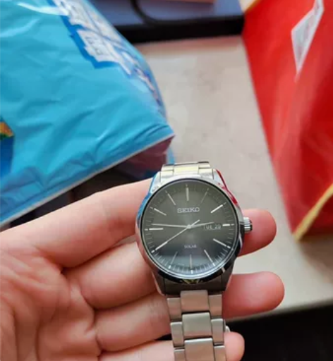 精工光动能男表 2019年12月在大阪买的...