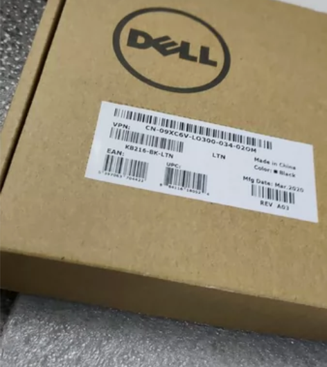 原装Dell戴尔有线键盘KB216办公商务...