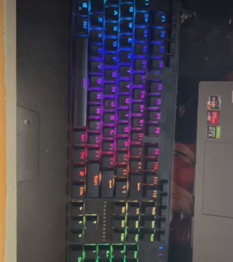 雷神无线/有线，机械键盘kl6104，10...