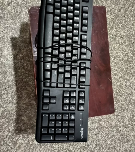 罗技K120键盘 闲置处理，原装无拆修正常...