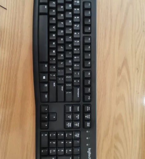 罗技键盘k120 罗技经典款，??轻微使用...