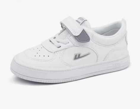 回力（Warrior）男女童校园小白鞋魔术...