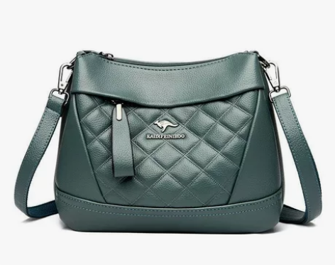 全新品牌正品软皮百搭中年妈妈包真皮质感女包...