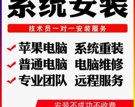 远程维修电脑、在线重装系统纯净版、重装做系...