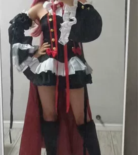 白菜价 克鲁鲁假发c服（不包括鞋子 只有腿...