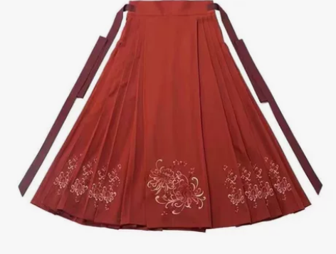 汉尚华莲芙蓉月马面裙全新带吊牌 18年买的...