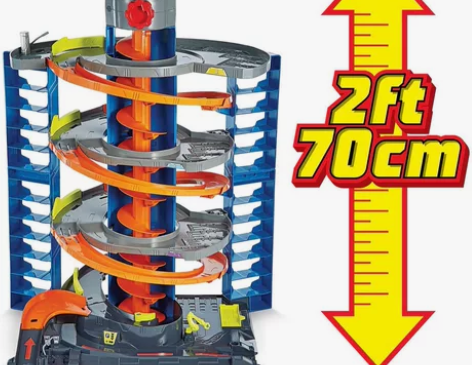 全新正品现货秒发！！ 风火轮城市超级车库停...