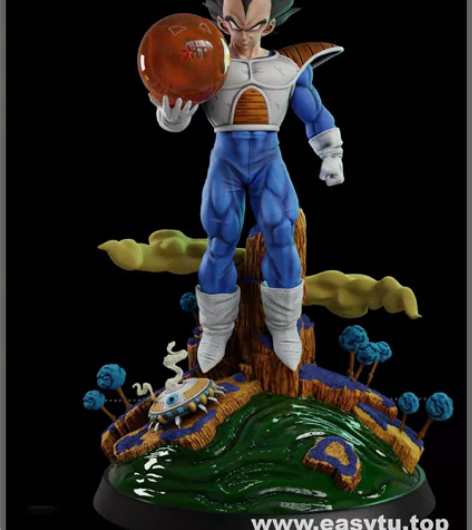 龙珠动漫贝吉塔，（可定制白模）3D模型st...