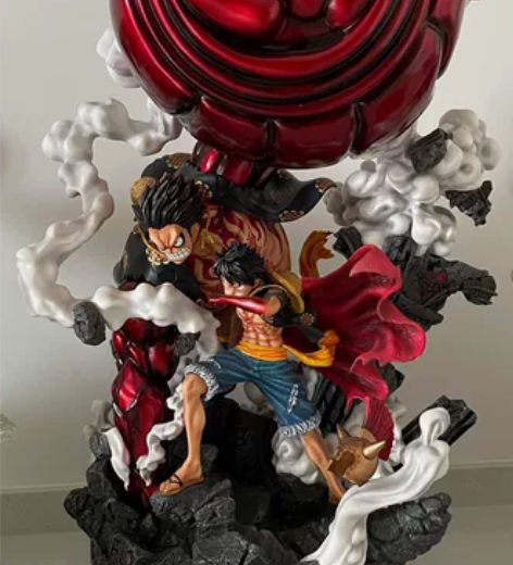 海贼王地台手办雕像模型 四档路飞 暴走乔巴...