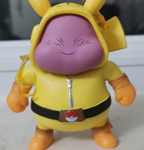 七龙珠宠物小精灵布欧cos皮卡丘GK 模型...