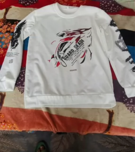 明日方舟t恤长袖男学生青少年二次元浊心斯卡...