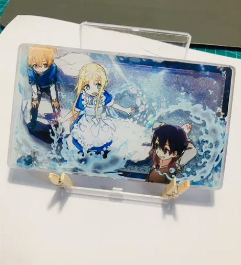 【流麻现货】刀剑神域桐亚自制亚克力流沙麻将...