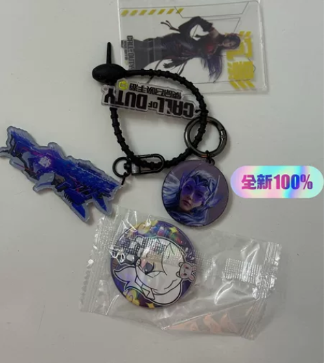 CODM周边/使命召唤周边 人物透卡1 徽...