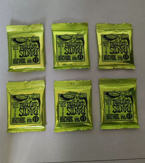 琴行不干了剩下的全新EB电吉他弦45一套(...