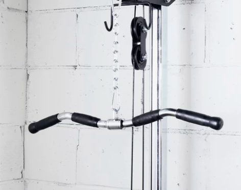 三头肌拉力绳坐姿划船低位上拉高位下压大飞鸟...