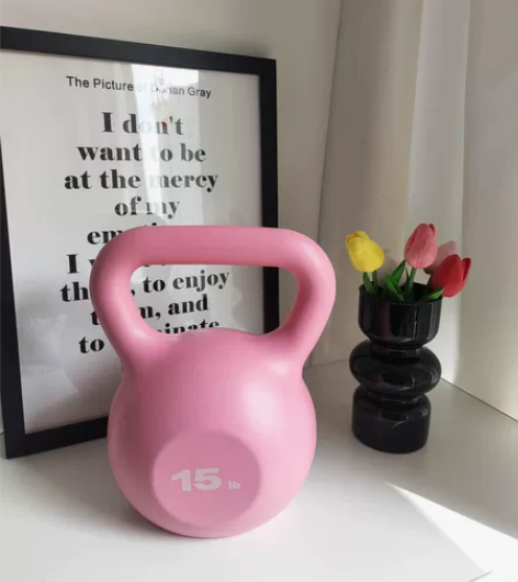 (捡漏价）出15磅(13.6斤)包胶壶铃 ...