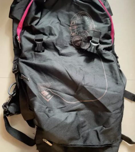 超大登山旅行背包，全展开尺寸，长50厘米，...