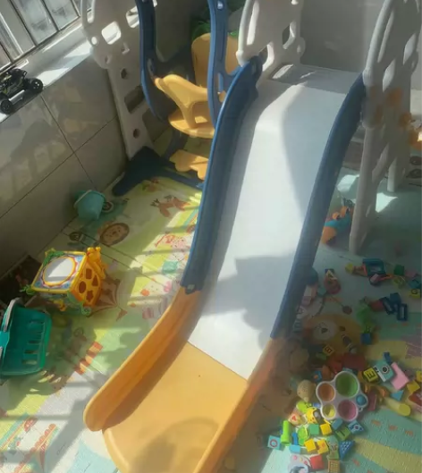 迈奇儿童滑梯 闲置物品 体积太大 ...