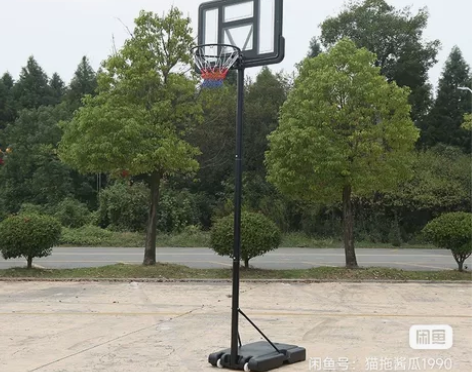 移动篮球架标准的篮板篮网，可升降高度，个人...