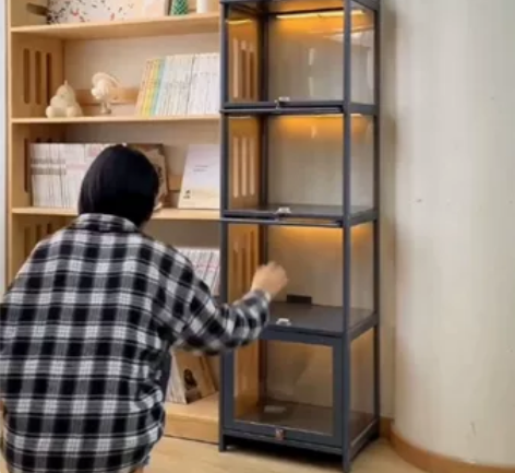 【最后15个】手办收纳盒放盲盒乐高收纳柜玩...