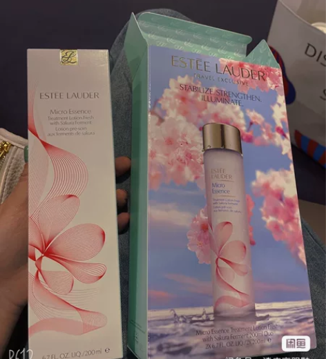 雅诗兰黛200ml樱花水, 不适合我用了长...