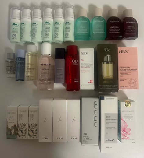 小样爽肤水/精华水闲置 植物医生高山白茶精...