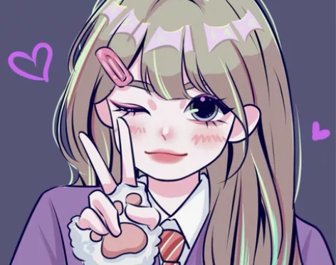 【超低价】甜酷鸭鸭风鸭风Q版手绘头像定制设...