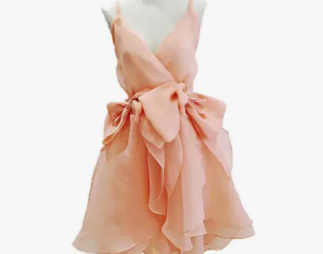 XIMANER定制 绝美名媛公主双侧蝴蝶结...