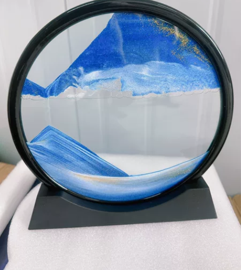 《9.9包邮》处理网红流沙画摆件，之前买多...