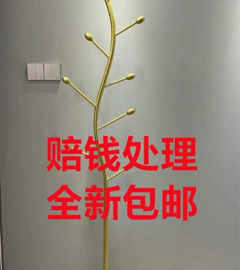 亏本处理卧室架落地全新的轻奢风高级不占空间...