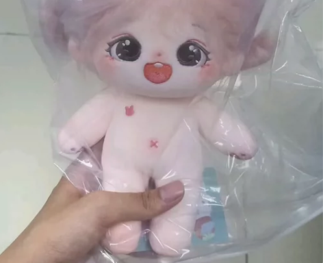 粉栗 棉花娃娃 一只兔宅 有骨 原价包...