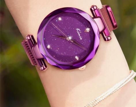 【巨惠全新未使用】星空表女士手表防水时尚网...