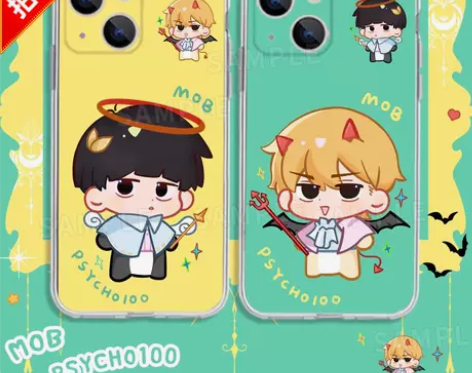 漫萌铺灵能百分百灵幻茂夫手机壳路人超能10...