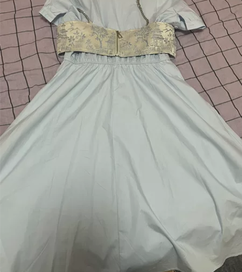 新中式风连衣裙一次都没穿过当时在服装店脑子...