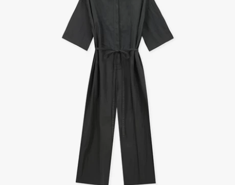 JAJA 冰感匹马棉立体微皱纸感系带收腰连...