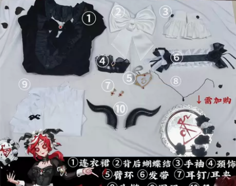第五人格祭司真理之下“绯”cos 【拍下默...