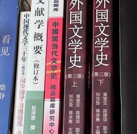 文学考研出书 5-10一本 打包收包邮外国...